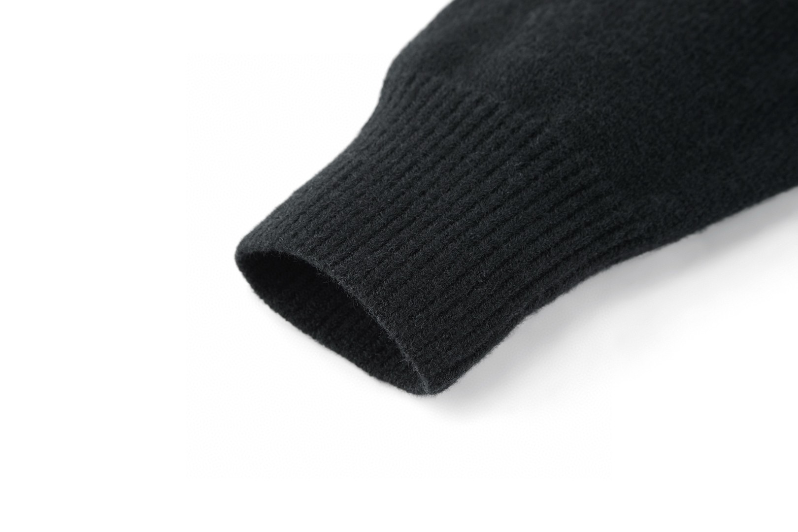 PRADA 普拉达 刺绣标识羊毛针织毛衣 针织衫 长袖 白色 黑色 灰色 B0 