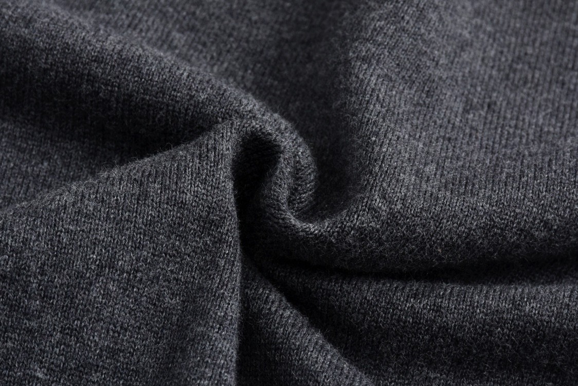 LOUIS VUITTON 路易威登 提花螺纹袖羊毛针织衫 毛衣 外套 黑色 藏青色 B0 1AGJW9