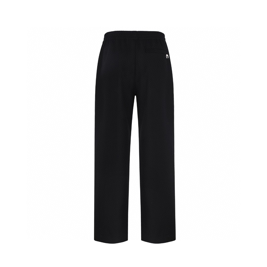 LOUIS VUITTON 路易威登 铁标科技休闲裤 运动裤 裤子 长裤 黑色 B0 1AIWGE