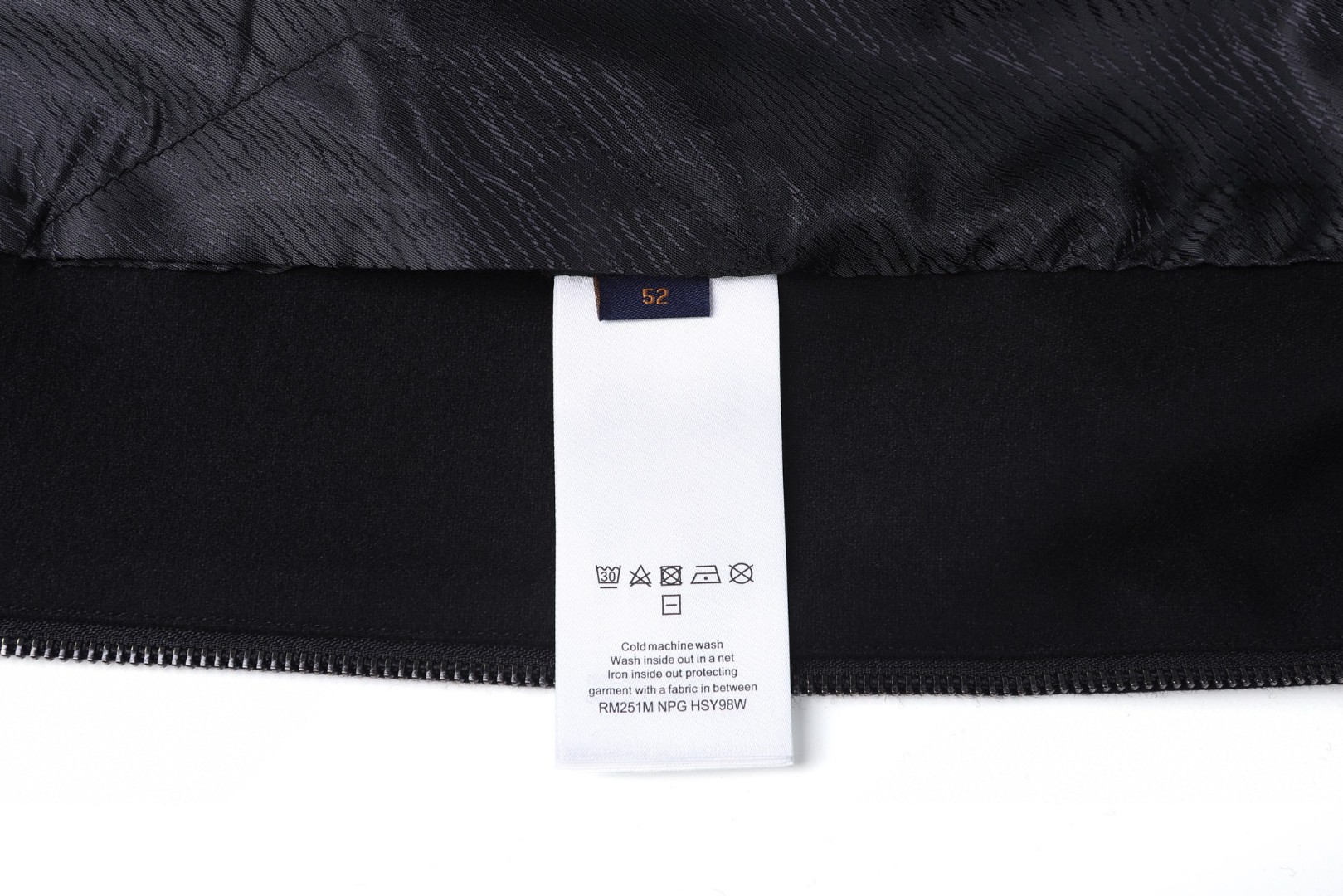 LOUIS VUITTON 路易威登 铁标束腰拉链连帽卫衣 外套 长袖 黑色 B0