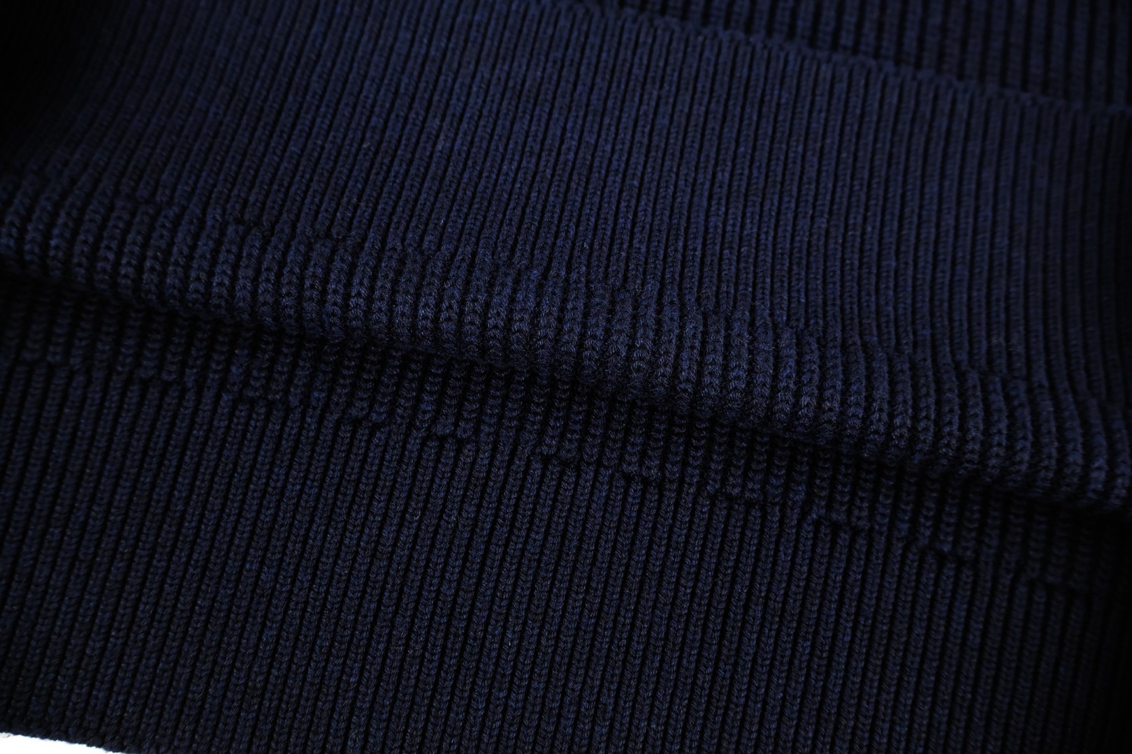 PRADA 普拉达 海鸥领羊绒针织毛衣 针织衫 长袖 白色 蓝色 B0 