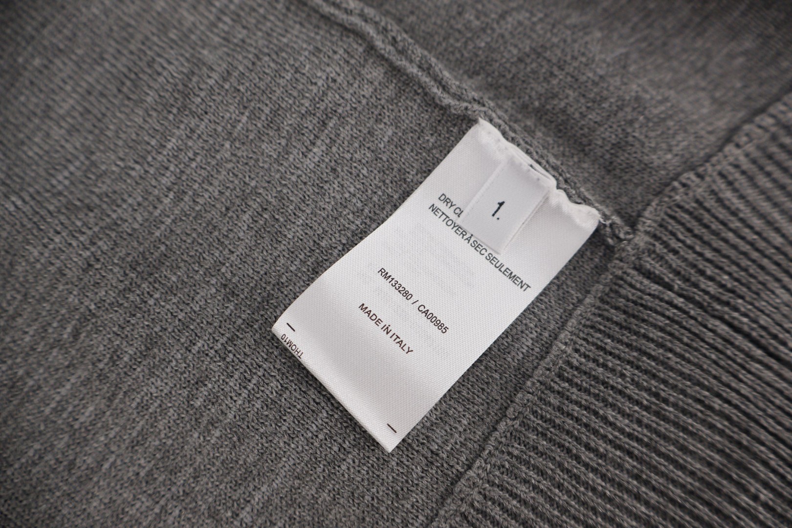 THOM BROWNE 四条杠织带羊毛针织拉链开衫 毛衣 外套 长袖 深蓝色 灰色 B0 MKJ071A-Y1002-025