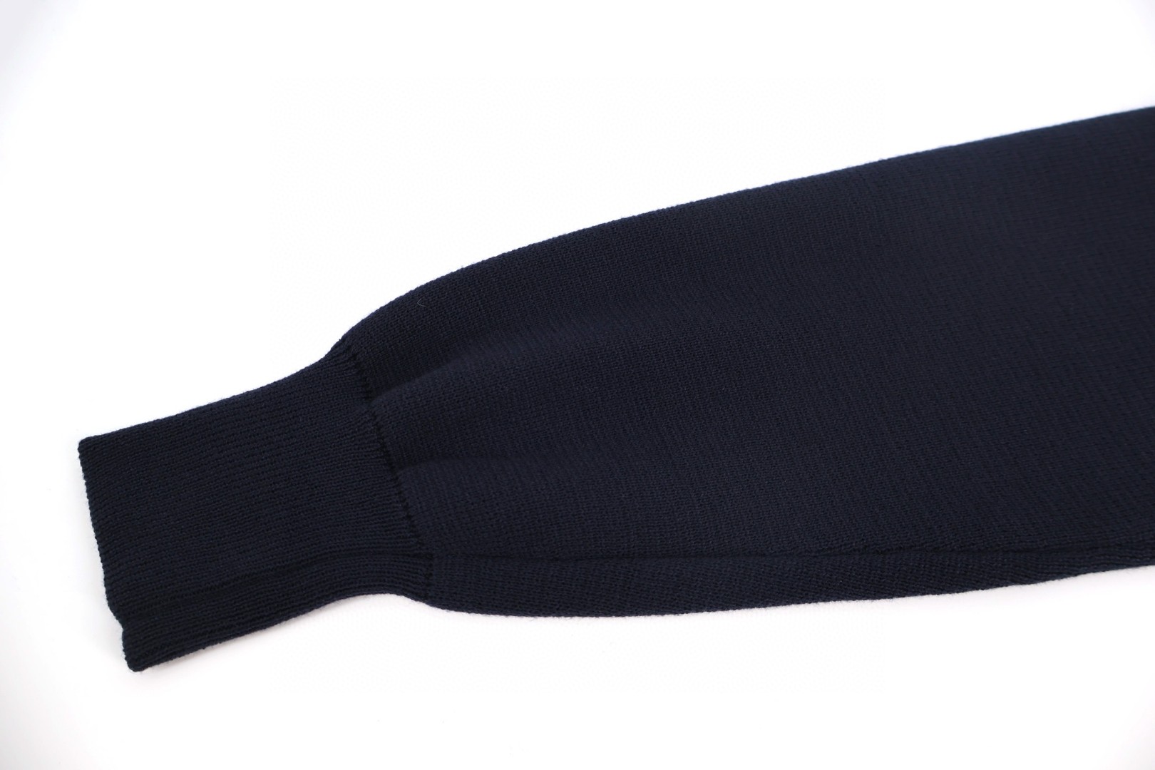 THOM BROWNE 织带羊毛针织拉链开衫 毛衣 外套 长袖 深蓝色 灰色 B0 MKJ076A-Y3007-415