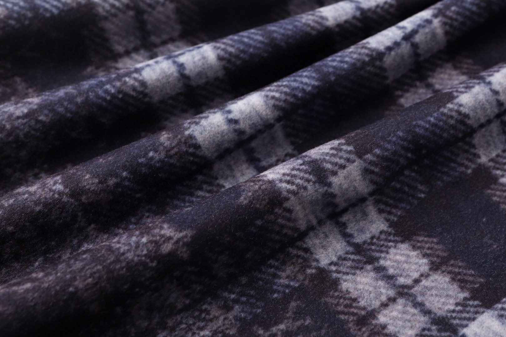 LOUIS VUITTON 路易威登 格纹渐变毛呢连帽卫衣 外套 棕色 B5 1AJCB1