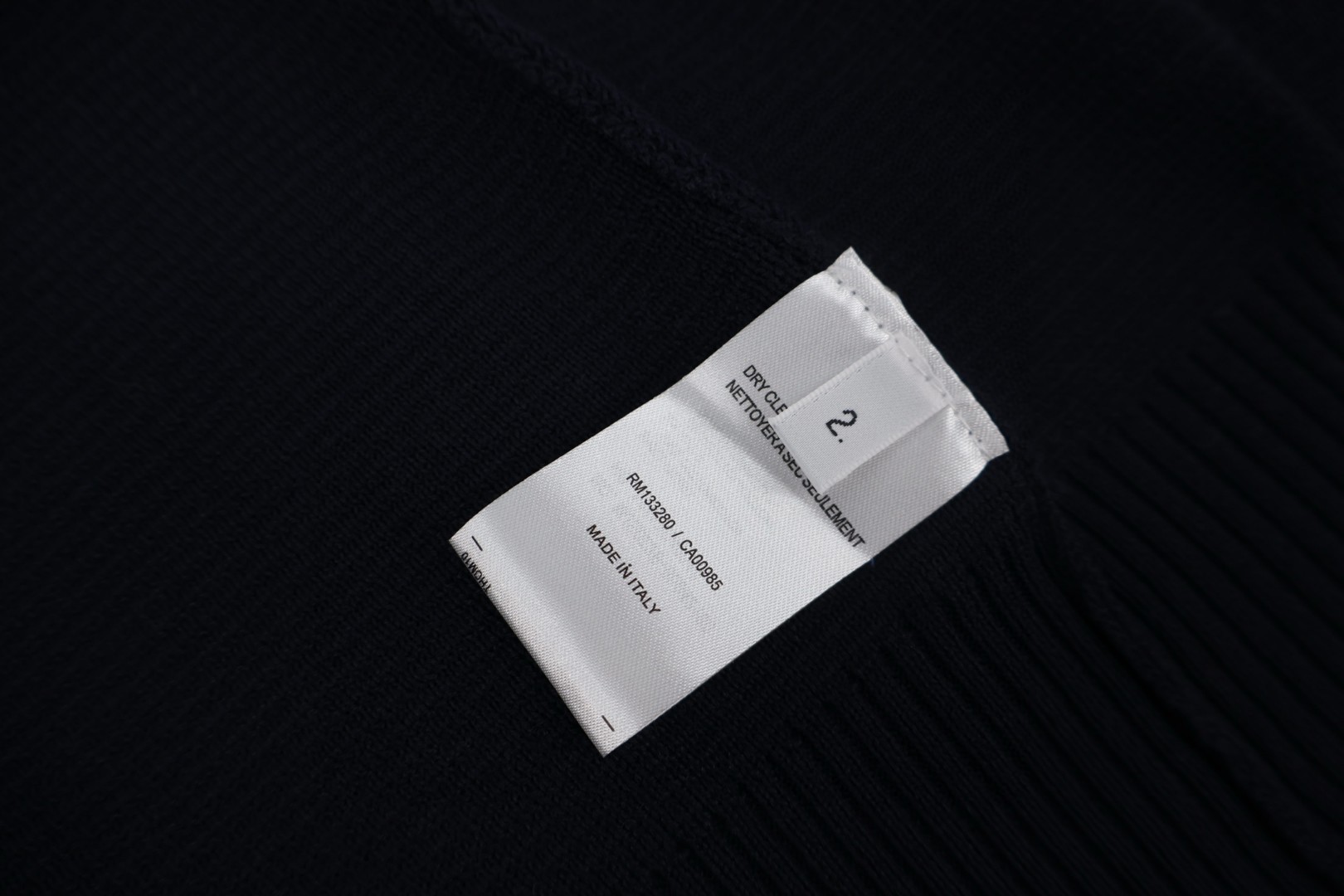 THOM BROWNE 四条杠羊毛针织拉链外套 毛衣 外套 长袖 深蓝色 灰色 B0