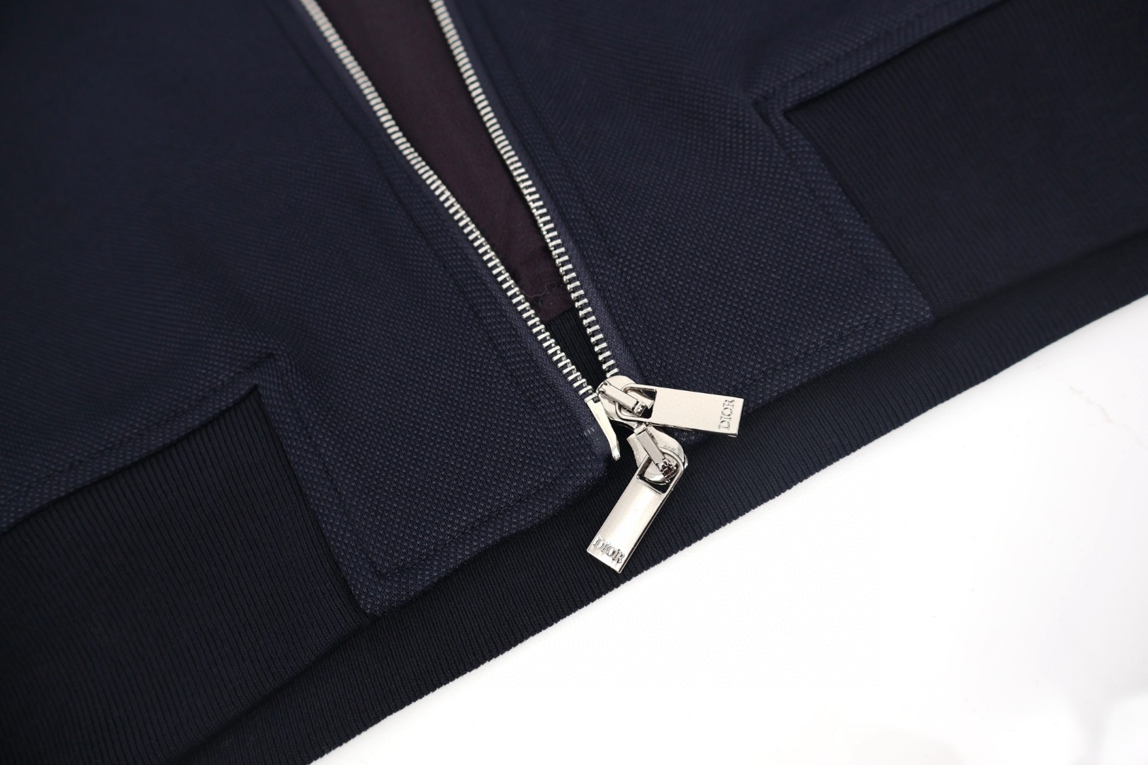 DIOR 迪奥 暗纹提花织带拉链立领夹克 外套 长袖 B5 513J425A0979-C585