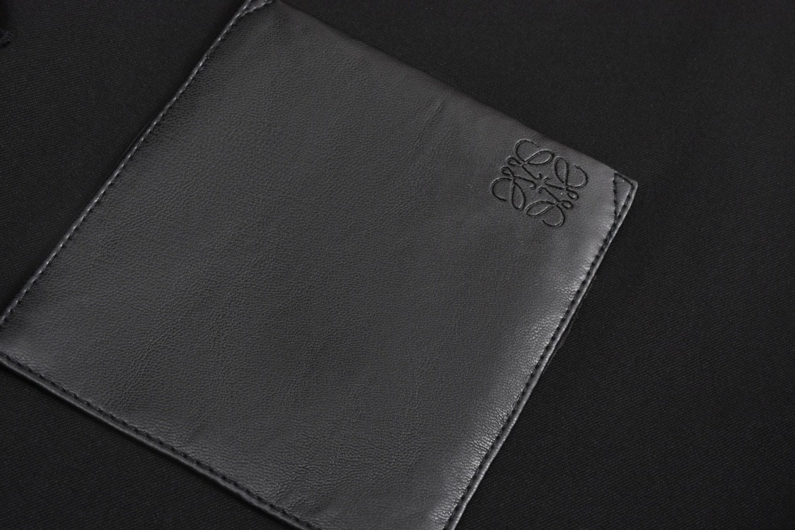 Loewe 罗意威 羊毛工装外套 夹克 长袖 秋冬 灰色 黑色 C0 H526Y02W82-1440