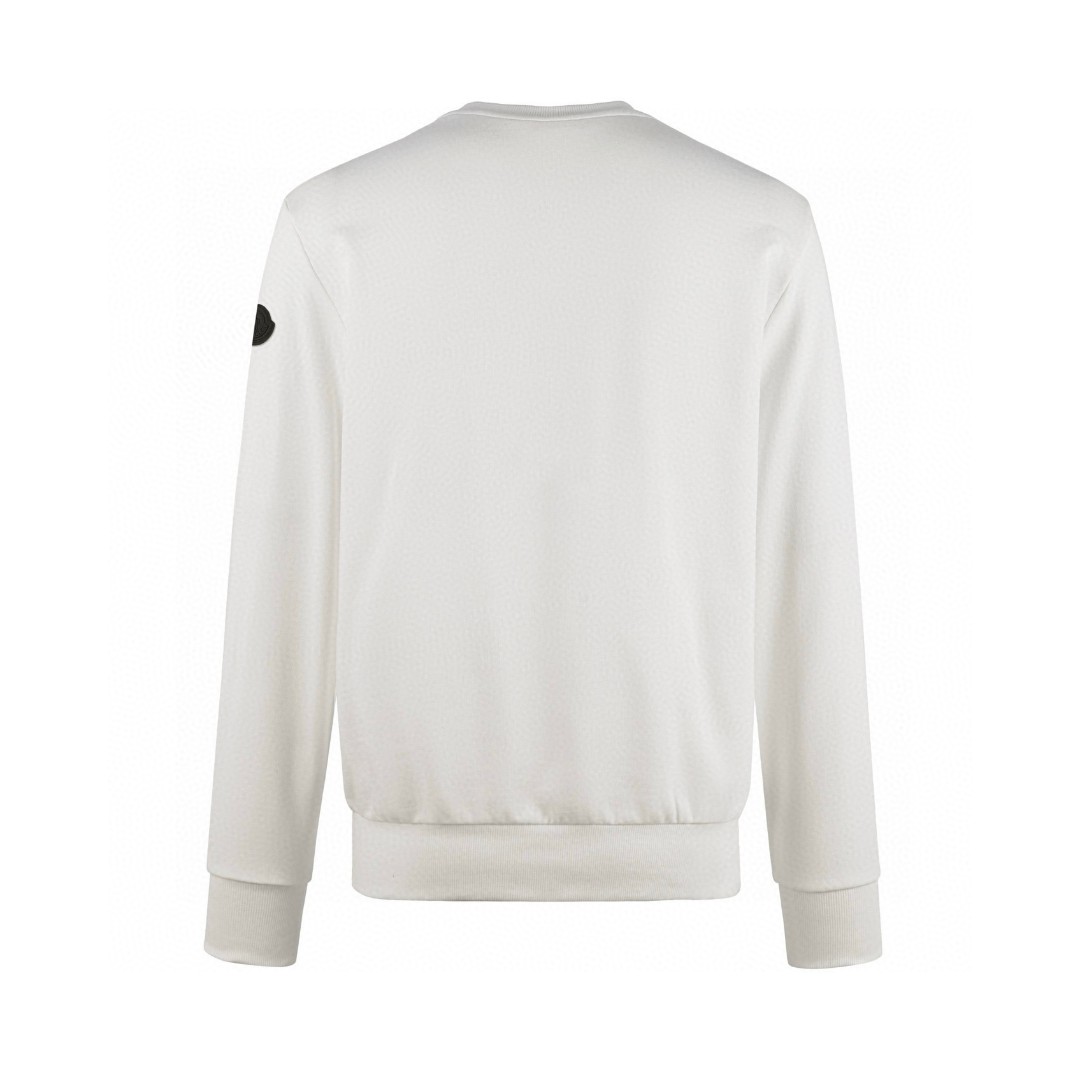 Moncler 蒙口 重影印花圆领卫衣 秋冬 外套 黑色 白色 A5 K10918G00007809KR999