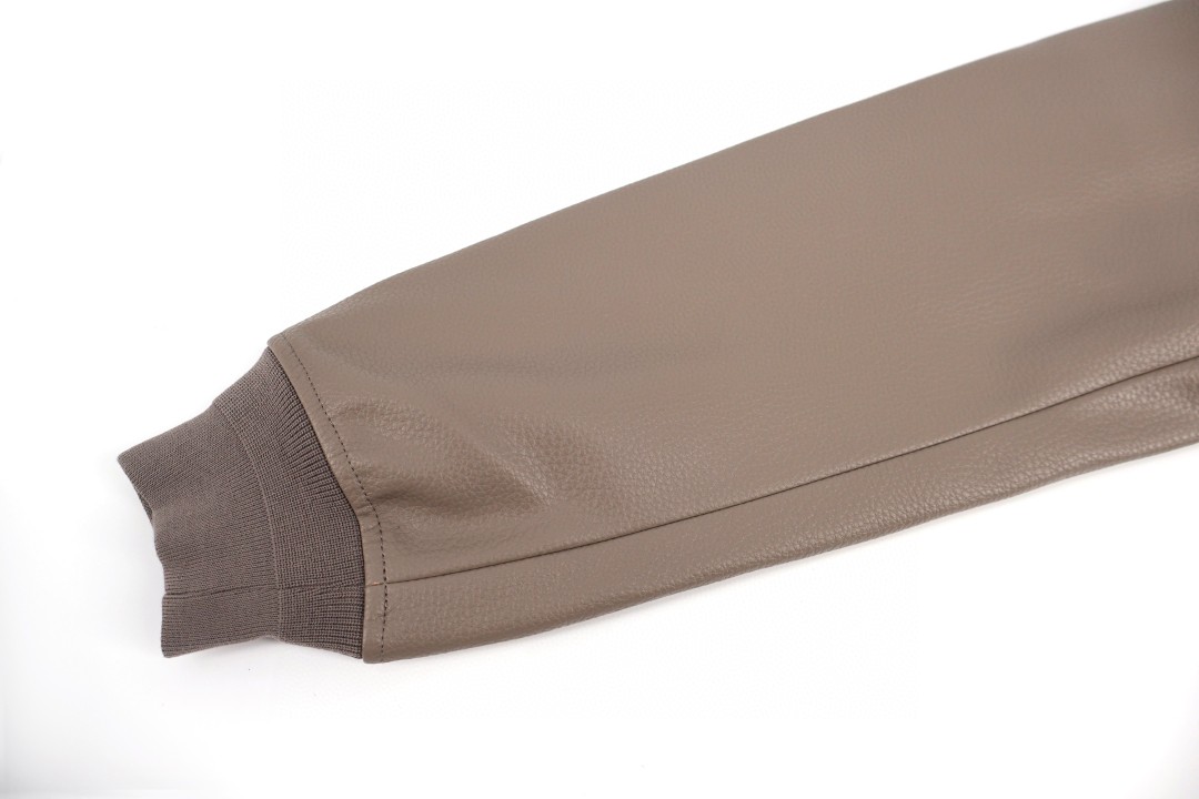 DIOR 迪奥 麂皮拼皮袖刺绣棒球服夹克 外套 长袖 C5 583L434A0700-C884