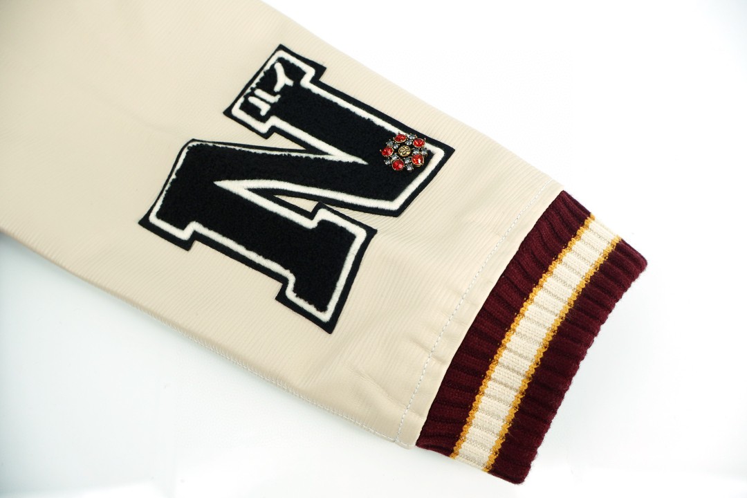 LOUIS VUITTON 路易威登 Nigo联名款 头像棒球服外套 夹克 红色 C0 1AIMP6