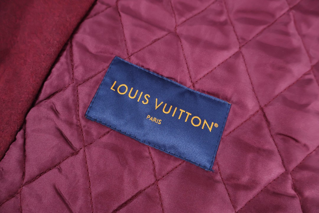 LOUIS VUITTON 路易威登 Nigo联名款 头像棒球服外套 夹克 红色 C0 1AIMP6