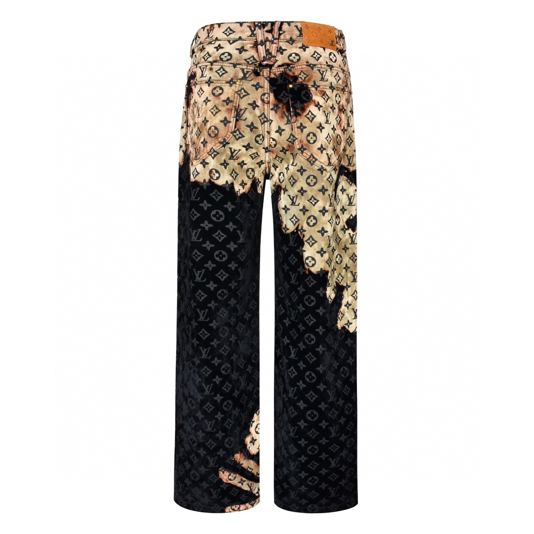 LOUIS VUITTON 路易威登 篝火植绒牛仔裤 裤子 长裤 C0 1AFACI