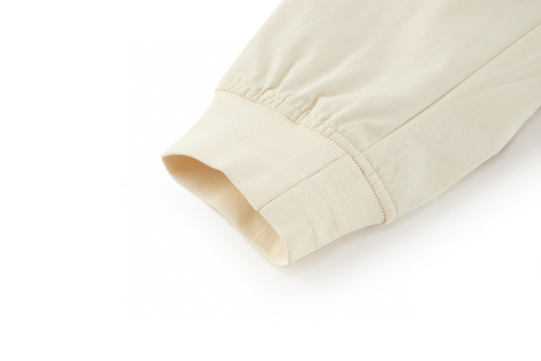 DIOR 迪奥 胸章刺绣棒球服 夹克 外套 长袖 灰绿色 米白色 B5 143C432G6107-C886