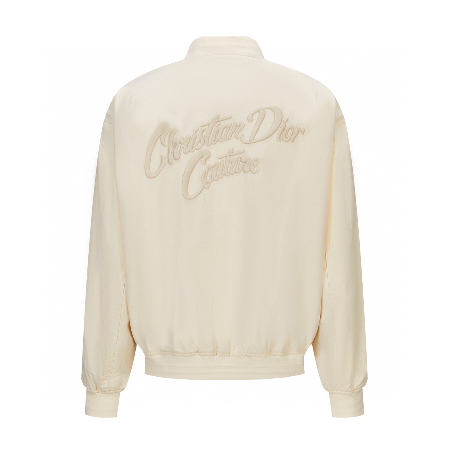 DIOR 迪奥 胸章刺绣棒球服 夹克 外套 长袖 灰绿色 米白色 B5 143C432G6107-C886