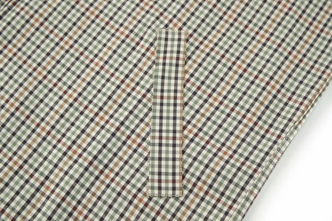 Balenciaga 巴黎世家 小格纹拉链衬衫 外套 夹克 长袖 秋冬 B0 839191TSM207778