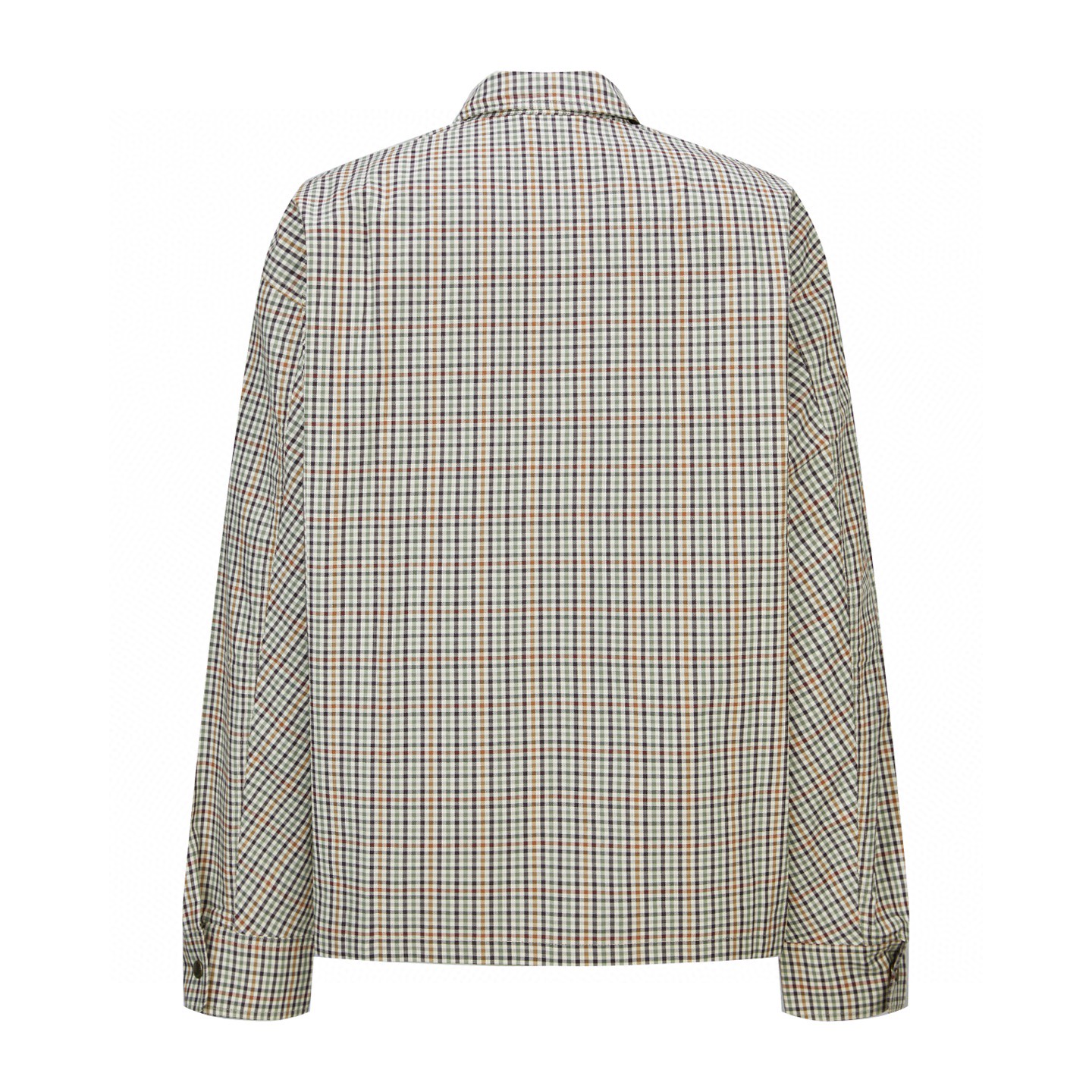 Balenciaga 巴黎世家 小格纹拉链衬衫 外套 夹克 长袖 秋冬 B0 839191TSM207778