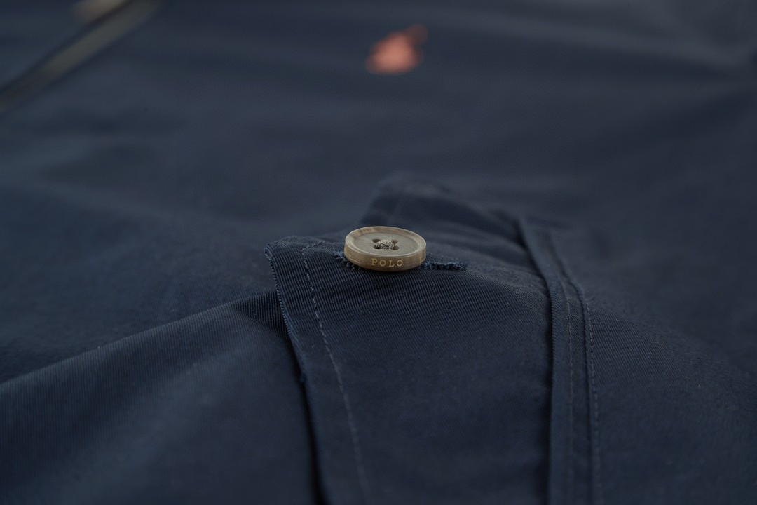 Ralph Lauren 拉夫劳伦 刺绣拉链夹克 外套 长袖 深蓝色 C0 MNPOOTW16021299-410