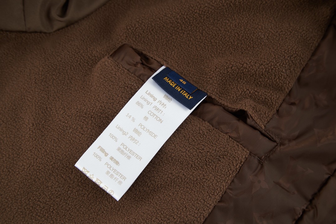 LOUIS VUITTON 路易威登 SKI滑雪系列 印花棉服 夹克 外套 长袖 棕色 D5 1AJBCF