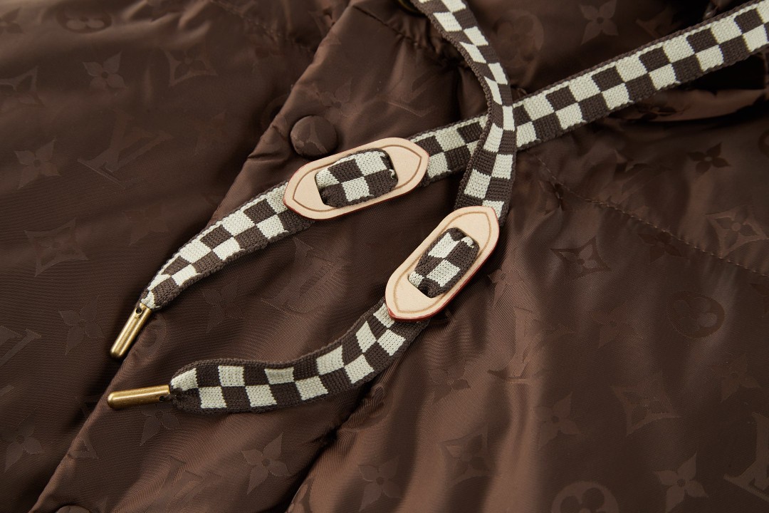 LOUIS VUITTON 路易威登 SKI滑雪系列 印花棉服 夹克 外套 长袖 棕色 D5 1AJBCF