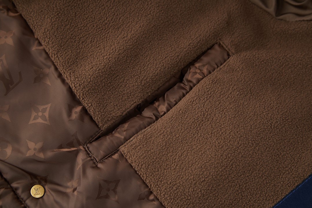 LOUIS VUITTON 路易威登 SKI滑雪系列 印花棉服 夹克 外套 长袖 棕色 D5 1AJBCF