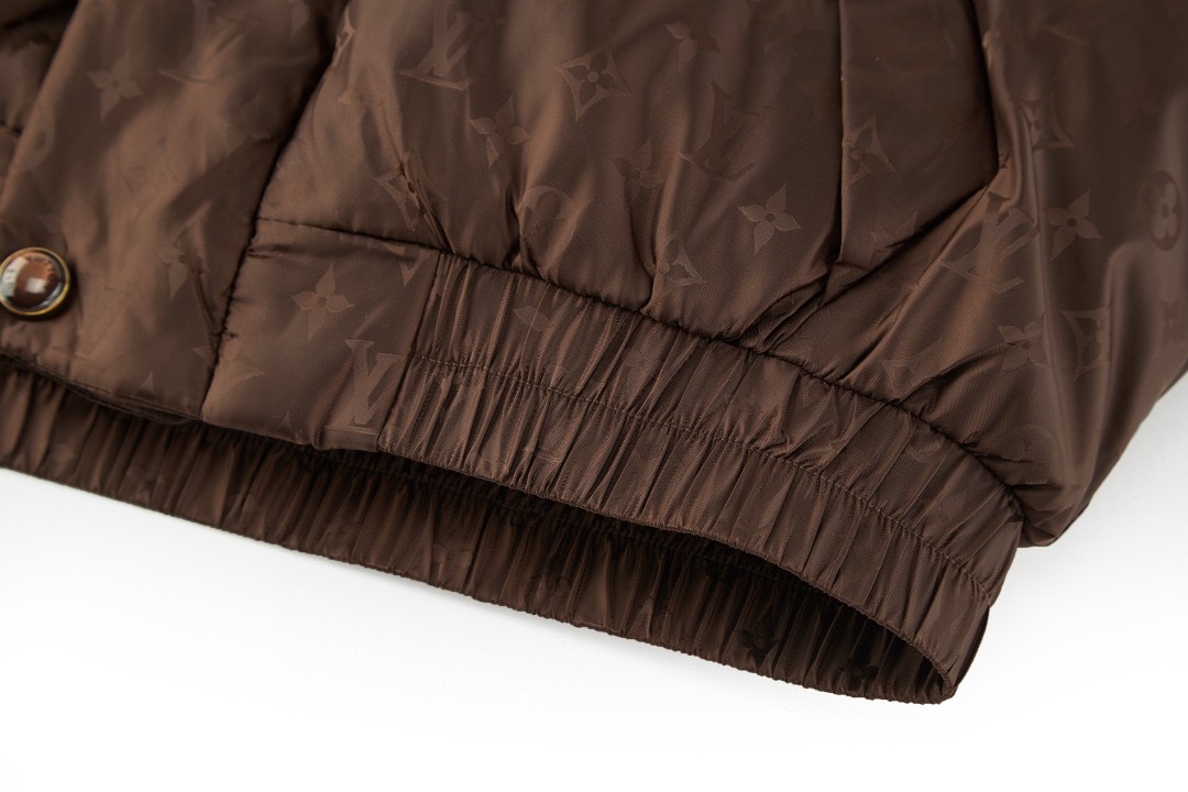 LOUIS VUITTON 路易威登 SKI滑雪系列 印花棉服 夹克 外套 长袖 棕色 D5 1AJBCF