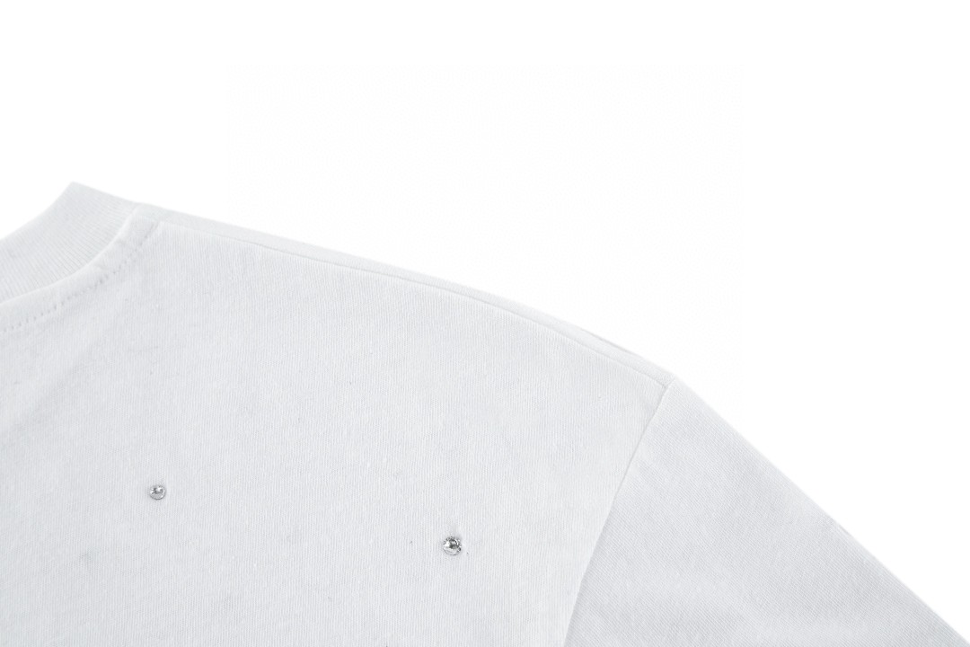 Acne Studios 1996 镜面反光烫钻T恤 打底衫 长袖 白色 黑色 A5 CL0416-183