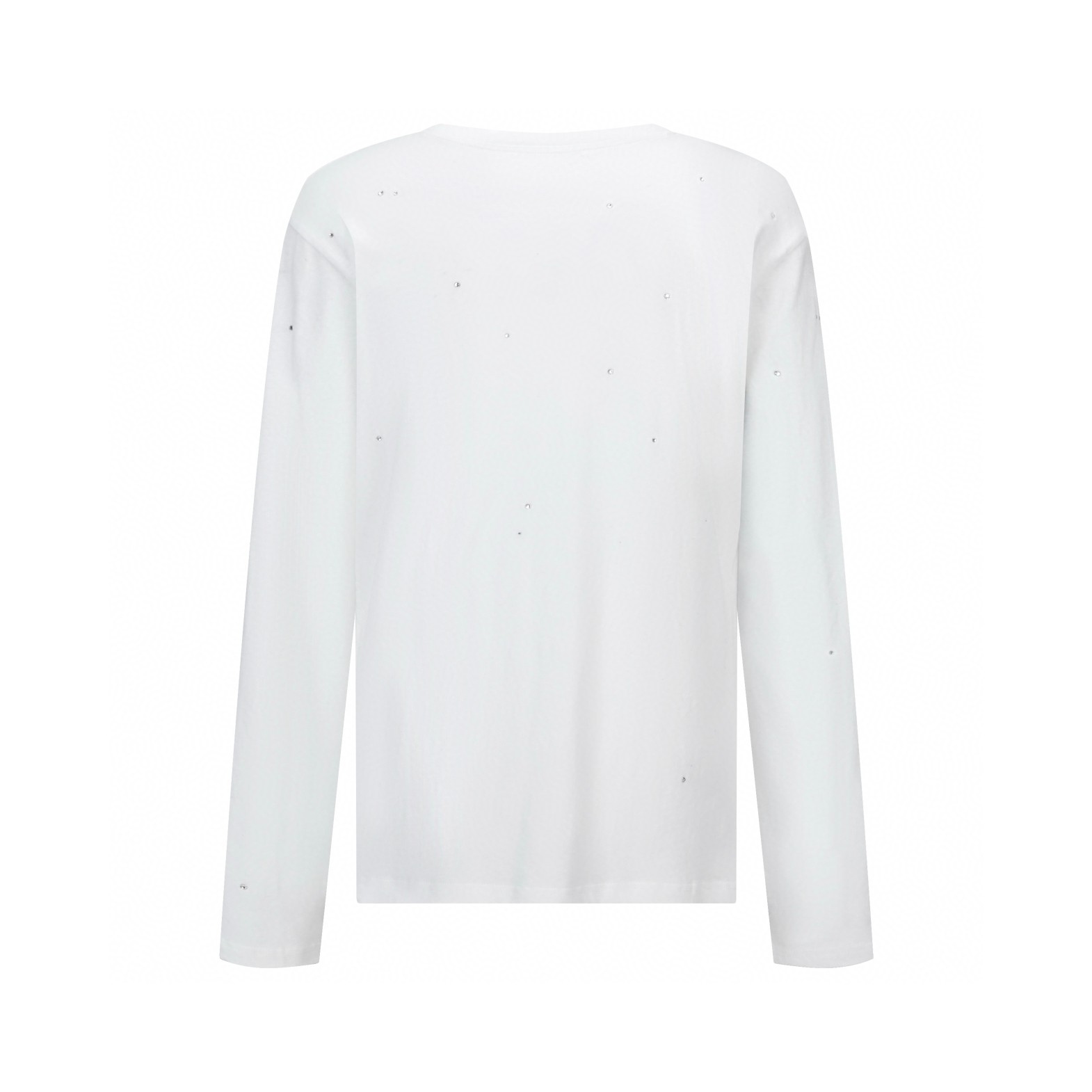 Acne Studios 1996 镜面反光烫钻T恤 打底衫 长袖 白色 黑色 A5 CL0416-183