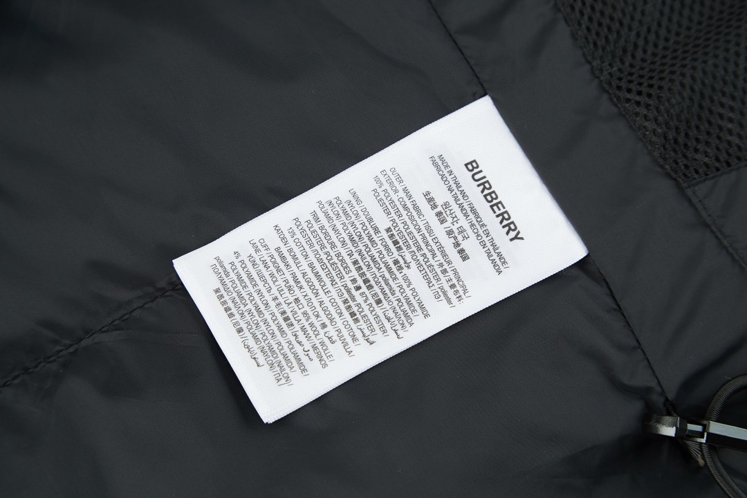 Burberry 巴宝莉 拆袖大格纹连帽羽绒服 长袖 外套 棕色 E0 80361811