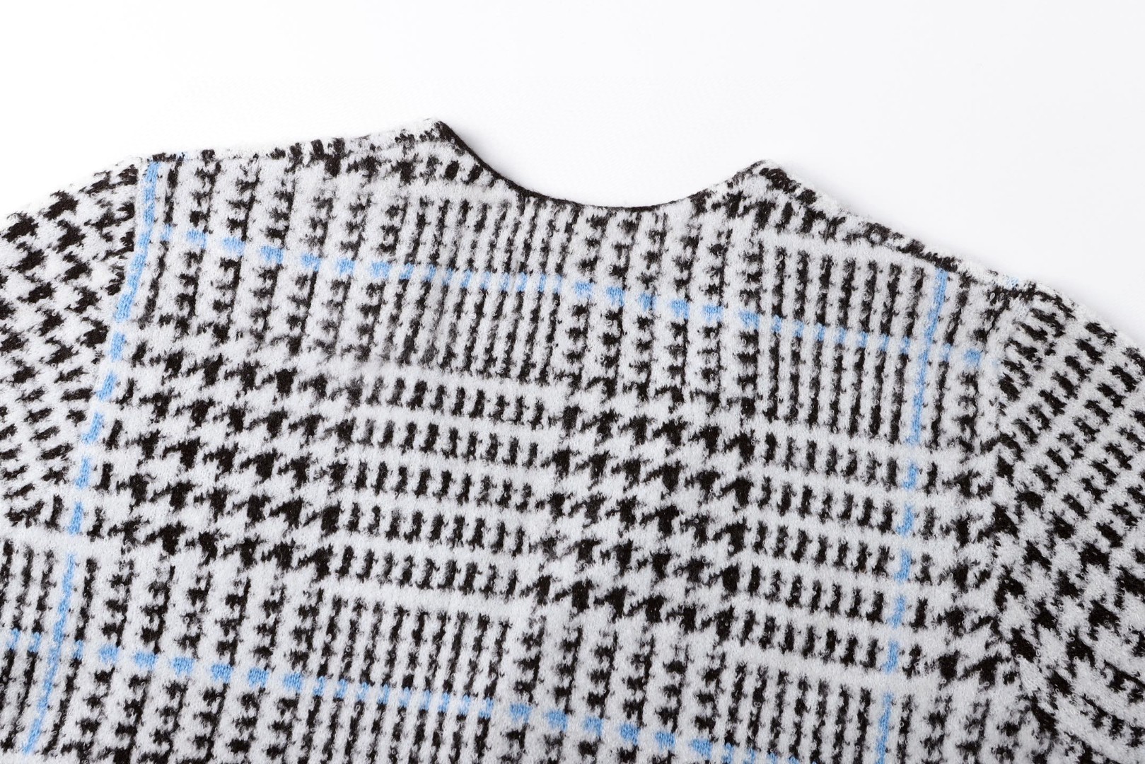 LOUIS VUITTON 路易威登 千鸟格纹V领开衫 针织衫 毛衣 外套 C0 1AJBSP