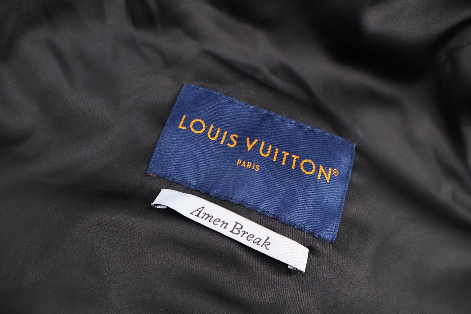 LOUIS VUITTON 路易威登 棋盘格拼接棒球服外套 夹克 红色 C5 1AFXGO