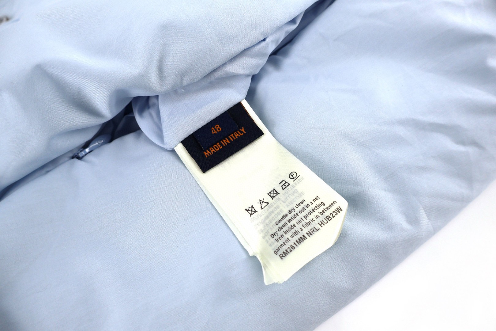 LOUIS VUITTON 路易威登 双面穿轻量棉服衬衫 夹克 外套 长袖 蓝色 C0 1AJBEV