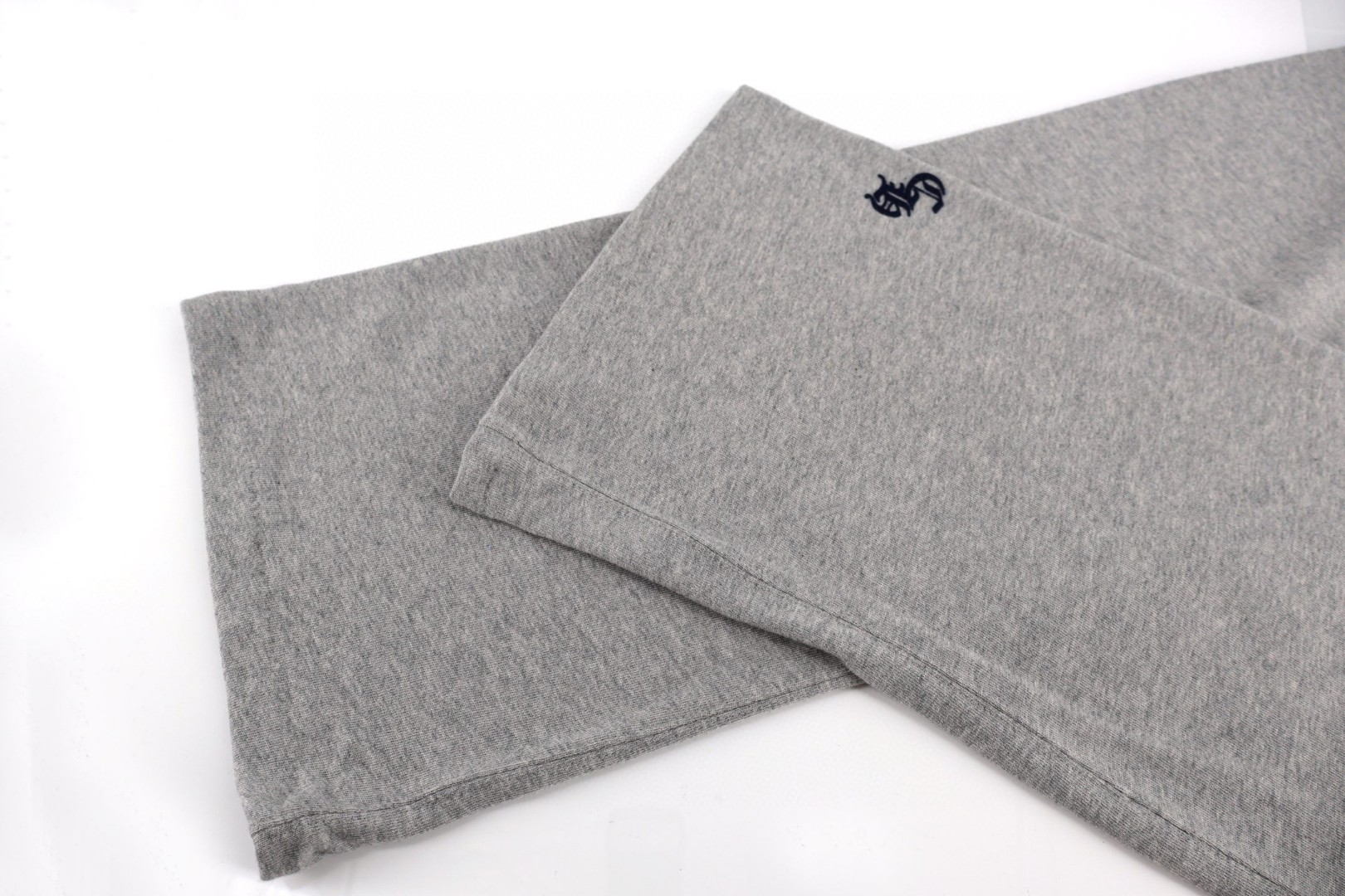 Chrome Hearts 克罗心 植绒十字架运动裤 休闲裤 长裤 裤子 灰色 B0