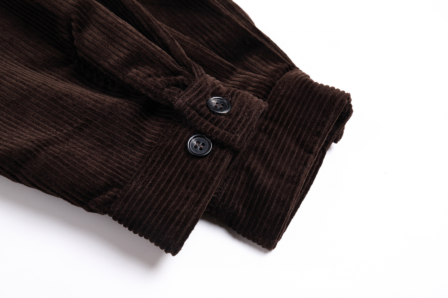 MIU MIU 缪缪 灯芯绒徽标夹克 外套 长袖 棕色 C0 ML855-S5P-F0040-S-2321