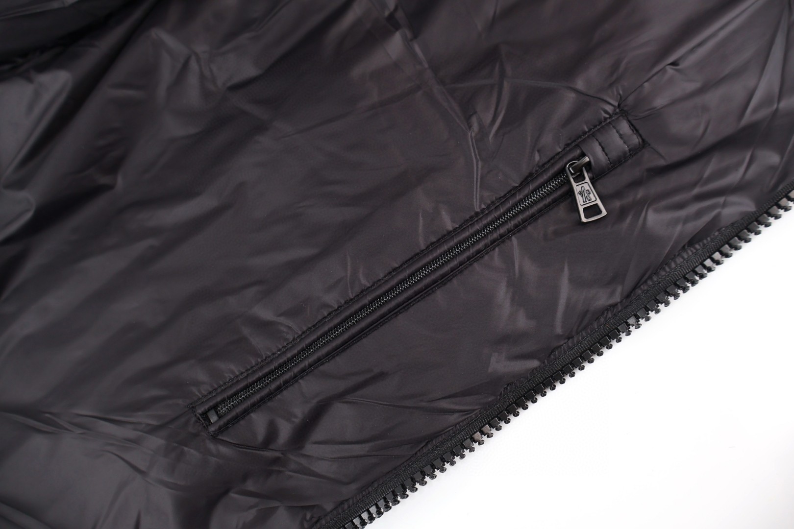 Moncler 蒙口 Citala 系列徽标贴布立领羽绒服 保暖 外套 蓝色 黑色 E0 J20911A000745396L71G