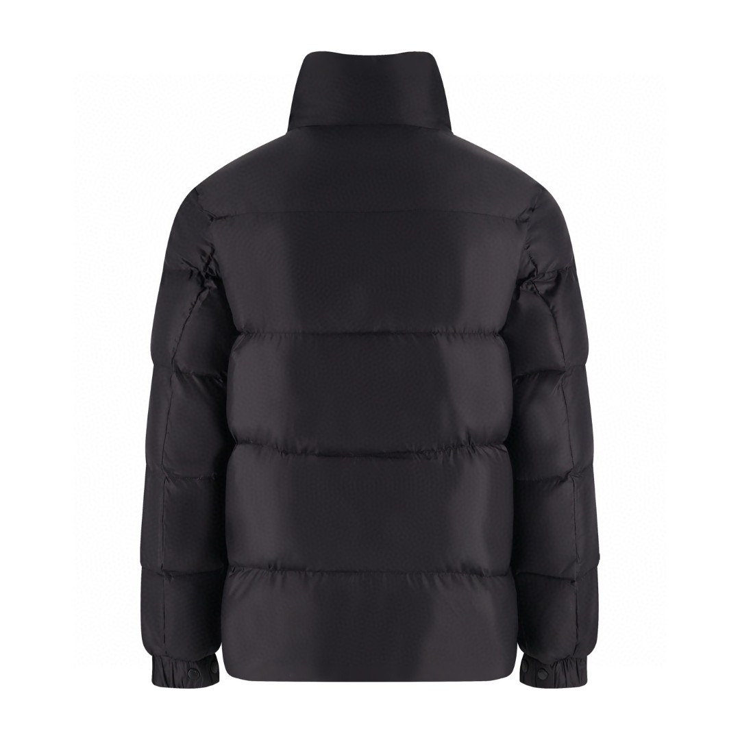 Moncler 蒙口 Citala 系列徽标贴布立领羽绒服 保暖 外套 蓝色 黑色 E0 J20911A000745396L71G