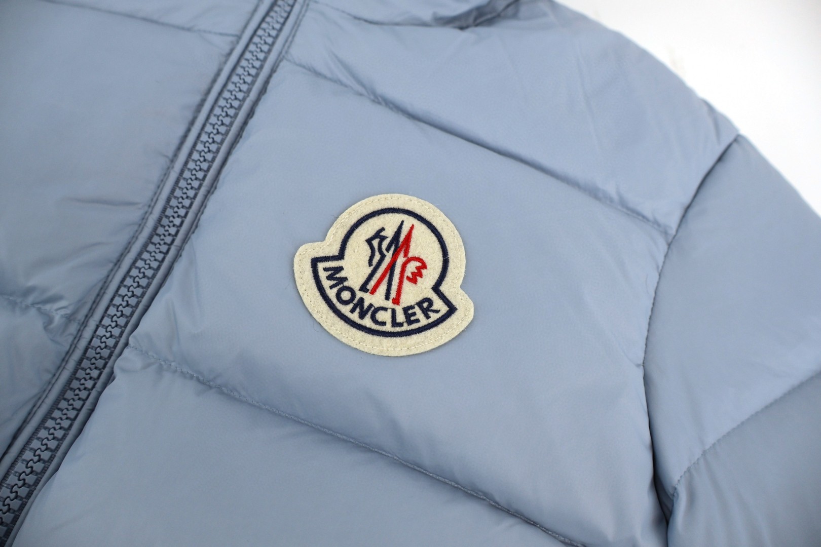 Moncler 蒙口 Citala 系列徽标贴布立领羽绒服 保暖 外套 蓝色 黑色 E0 J20911A000745396L71G