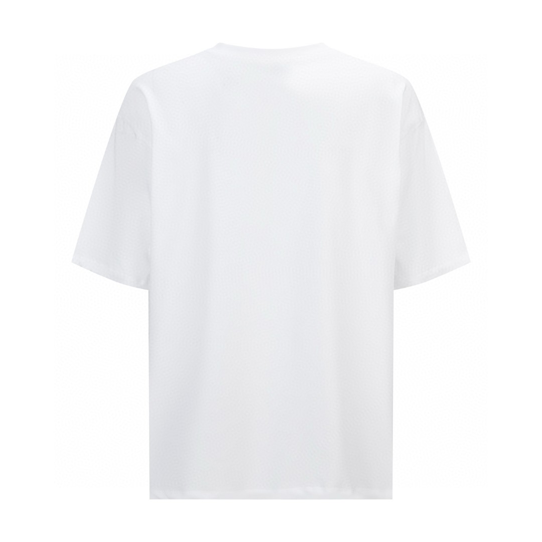 Loewe 罗意威 卡通刺绣标识 短袖 T恤 圆领 夏季 白色 A2 H526Y22XD2-2100