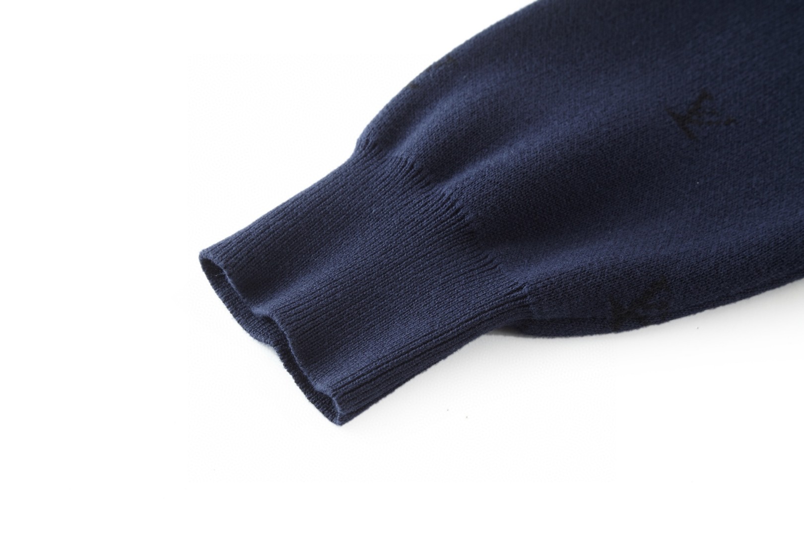 LOUIS VUITTON 路易威登 动物刺绣提花毛衣 针织衫 毛衣 外套 蓝色 B0 1AJBUH