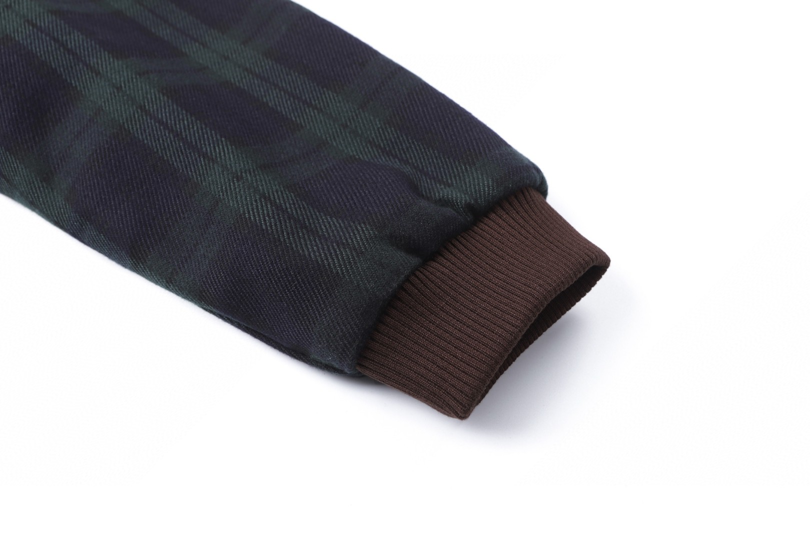 MIU MIU 缪缪 撞色格纹翻领拉链外套 夹克 长袖 C0 ML1328-17V7-F0D3Z-S-OOO