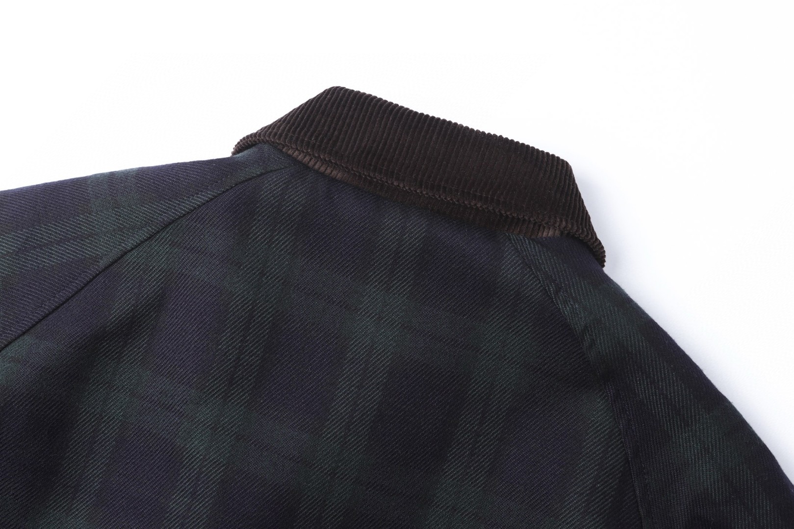 MIU MIU 缪缪 撞色格纹翻领拉链外套 夹克 长袖 C0 ML1328-17V7-F0D3Z-S-OOO