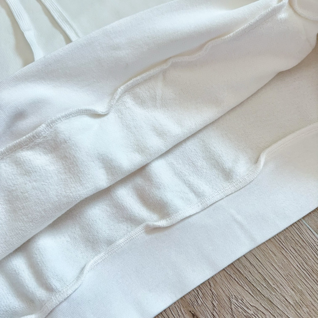 Chrome Hearts 克罗心 后背粉色马蹄连帽卫衣 套头 外套 白色 A5 042-075043