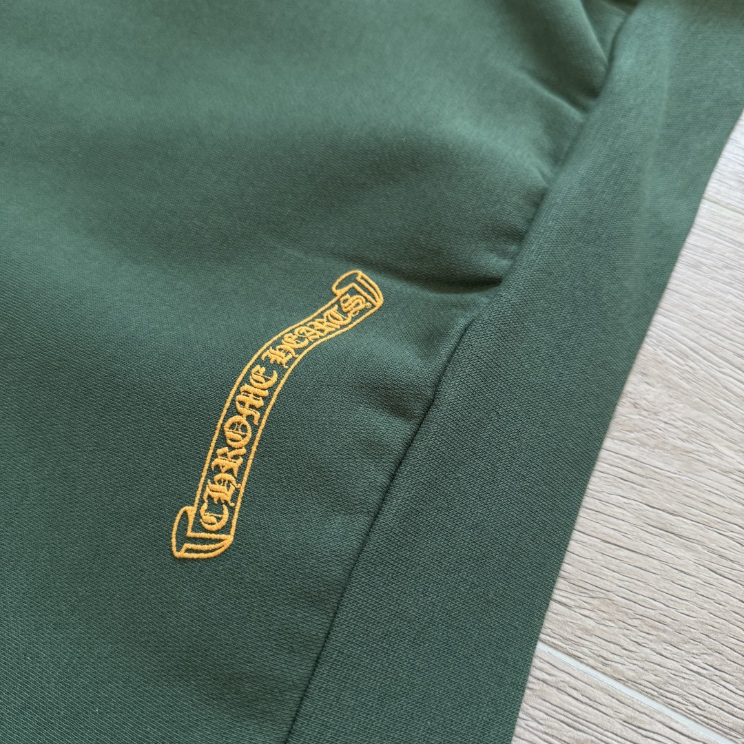 Chrome Hearts 克罗心 限定墨绿色连帽卫衣 套头 外套 绿色 A5 CH-87753220