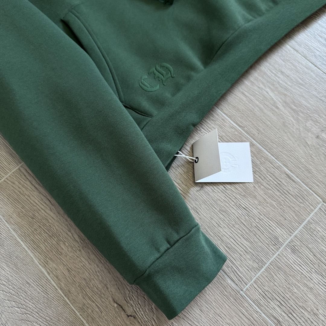 Chrome Hearts 克罗心 限定墨绿色连帽卫衣 套头 外套 绿色 A5 CH-87753220