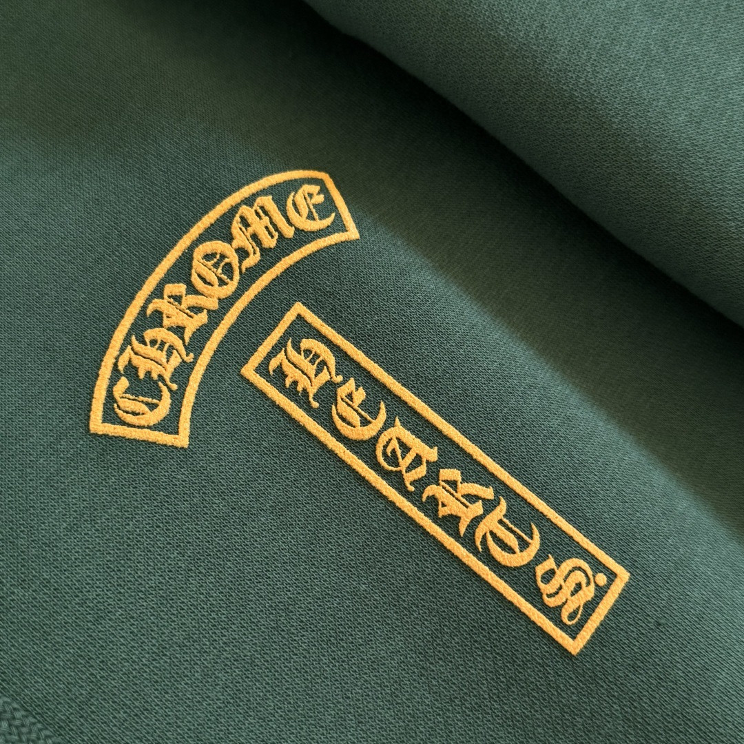Chrome Hearts 克罗心 限定墨绿色连帽卫衣 套头 外套 绿色 A5 CH-87753220