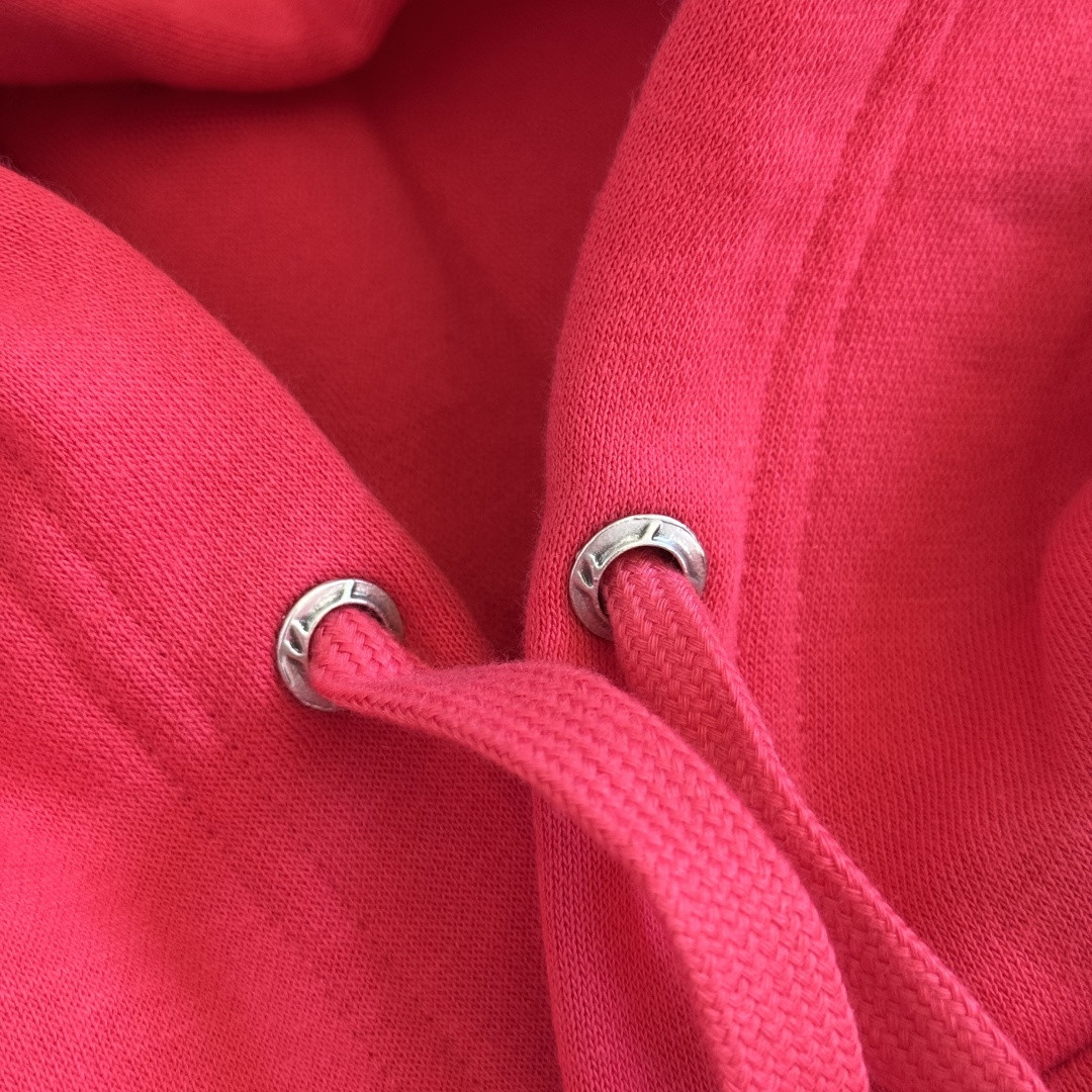 Chrome Hearts 克罗心 西瓜红连帽卫衣 套头 外套 红色 A5 041-032294