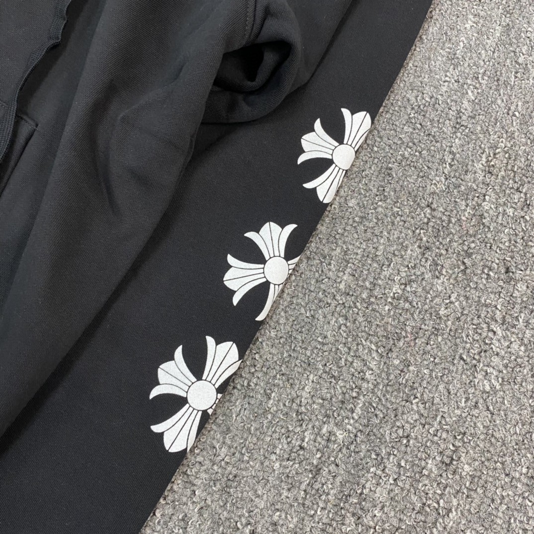 Chrome Hearts 克罗心 限定十字裙帽衫 连帽卫衣 套头 外套 黑色 A5 CH-00001