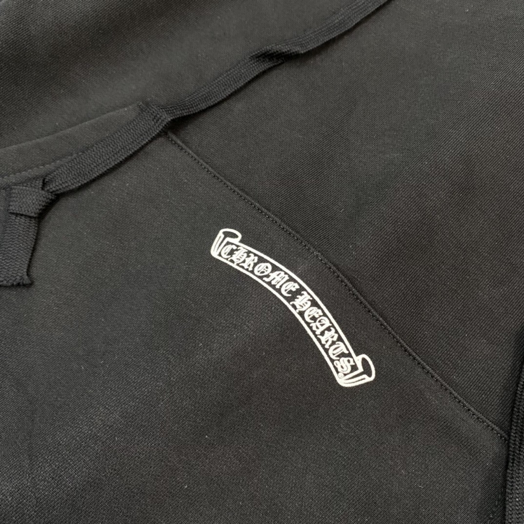 Chrome Hearts 克罗心 限定十字裙帽衫 连帽卫衣 套头 外套 黑色 A5 CH-00001
