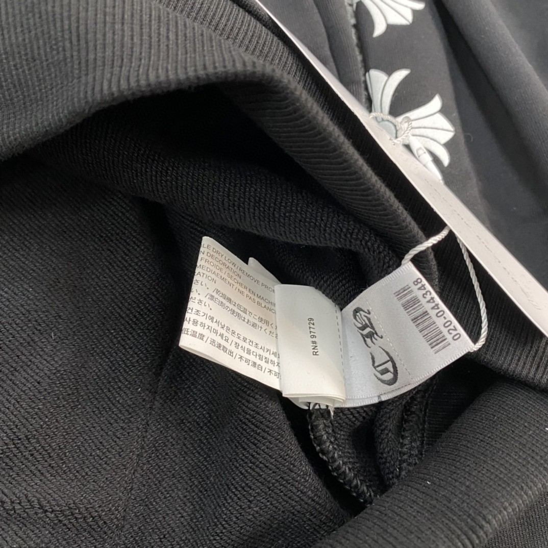 Chrome Hearts 克罗心 限定十字裙帽衫 连帽卫衣 套头 外套 黑色 A5 CH-00001