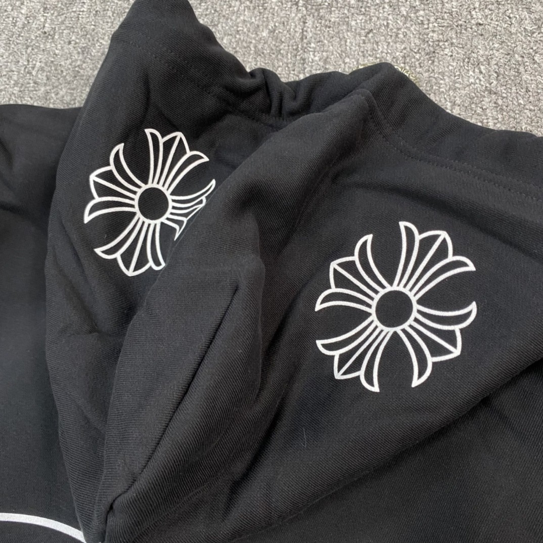 Chrome Hearts 克罗心 限定十字裙帽衫 连帽卫衣 套头 外套 黑色 A5 CH-00001