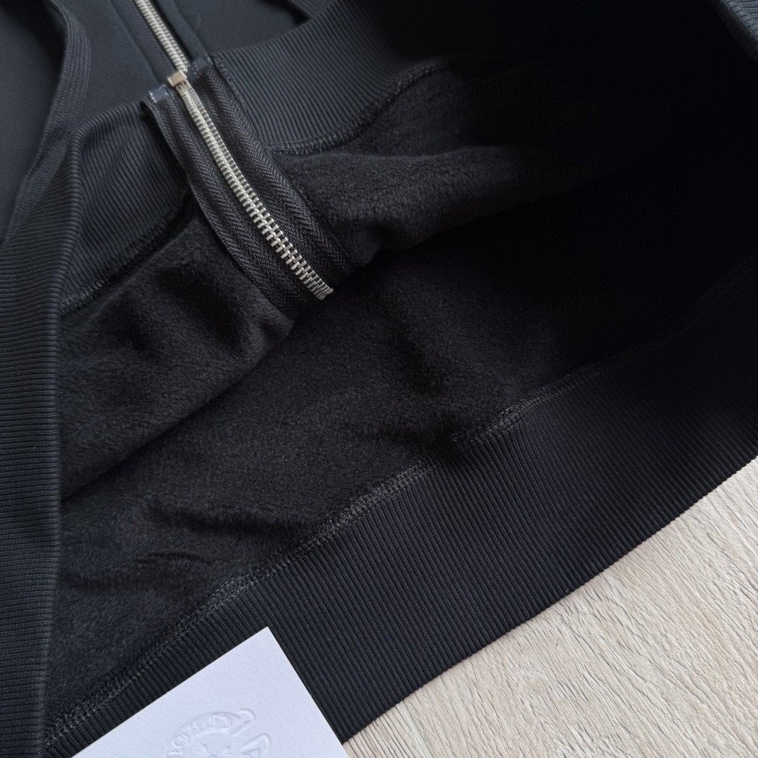 Chrome Hearts 克罗心 彩色十字架梵文拉链卫衣 外套 长袖 黑色 A5 CH-2022100803